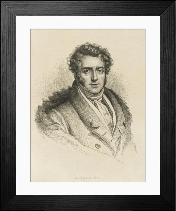 Framed Print : Boieldieu, Francois Adrien 1775 - 1834 Framed Print : Boieldieu, Francois Adrien 1775 - 1834