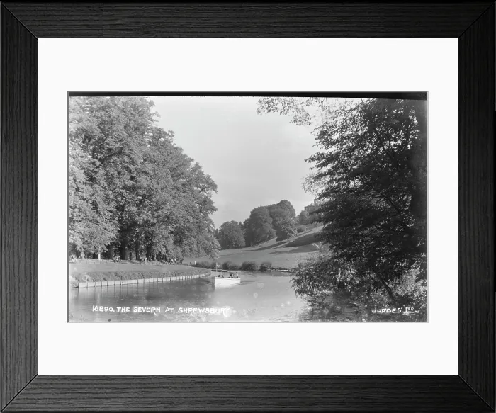 Framed Print : The Severn at Shrewsbury Framed Print : The Severn at Shrewsbury