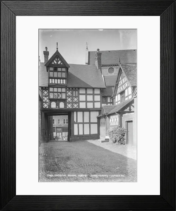 Framed Print : Gateway House, Inside Framed Print : Gateway House, Inside