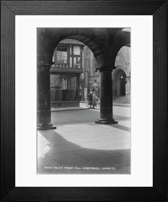Framed Print : The Old Market Hall, Shrewsbury Framed Print : The Old Market Hall, Shrewsbury