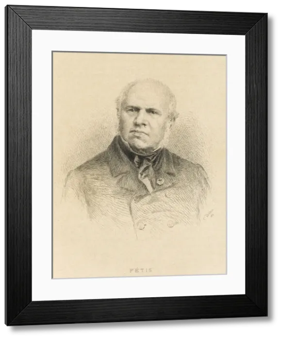Framed Print : Fetis, Francois Joseph 1784 - 1871 Framed Print : Fetis, Francois Joseph 1784 - 1871