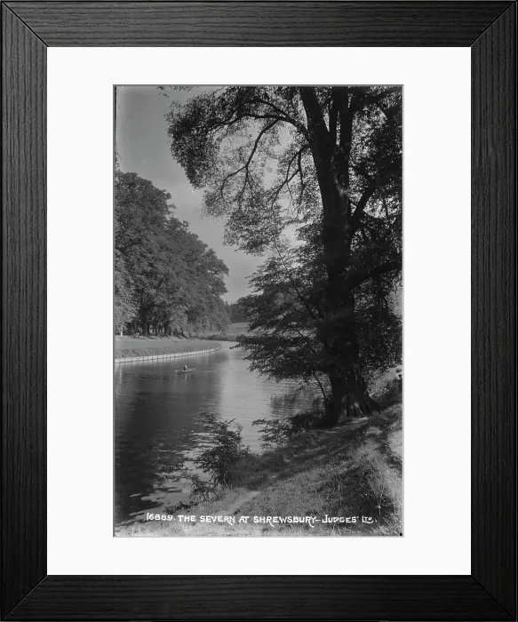 Framed Print : The Severn at Shrewsbury Framed Print : The Severn at Shrewsbury