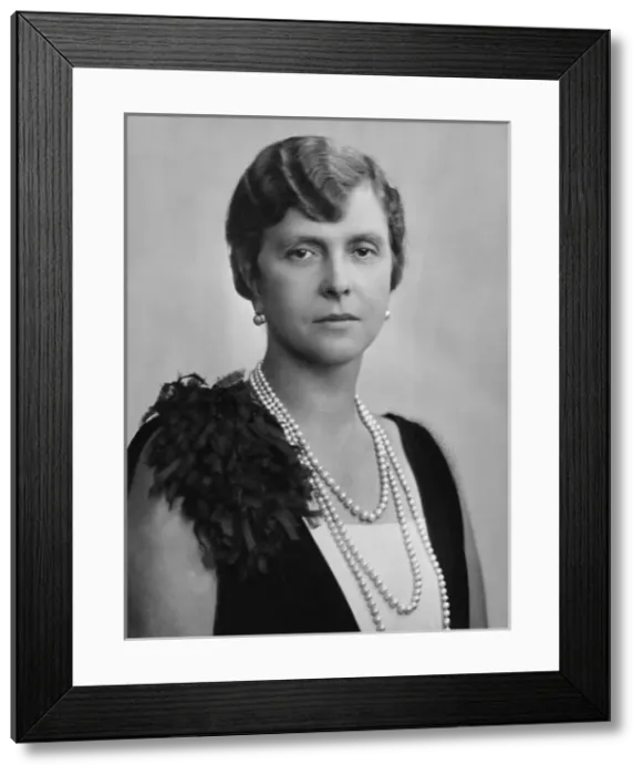Framed Print : Princess Andrew of Greece Framed Print : Princess Andrew of Greece