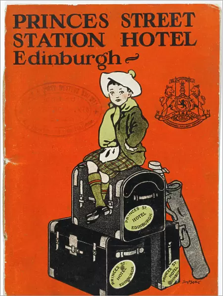 Princes Street Station Hotel brochure cover