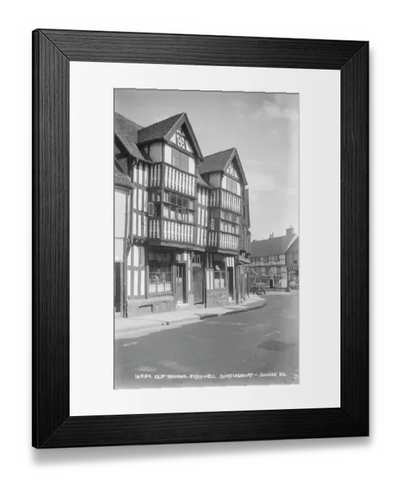 Framed Print : Old Houses on Franwell Framed Print : Old Houses on Franwell