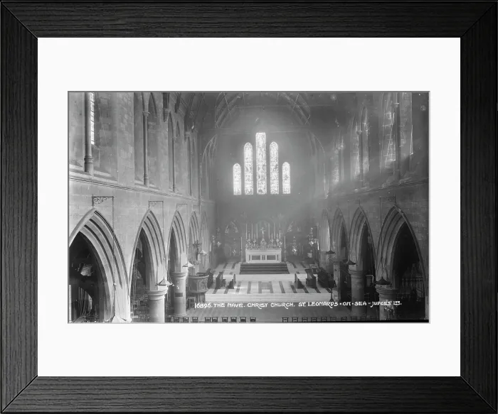 Framed Print : The Nave of Christ Church Framed Print : The Nave of Christ Church