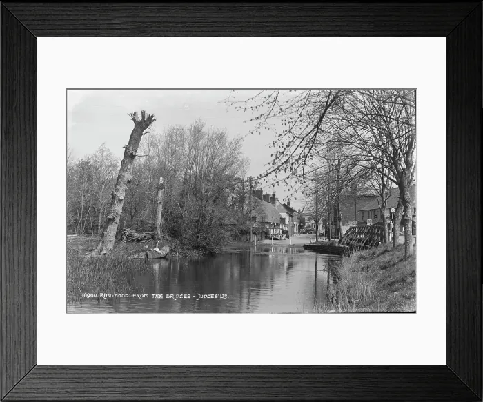 Framed Print : Ringwood from the Bridges Framed Print : Ringwood from the Bridges