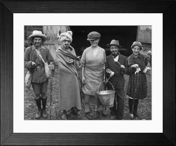 Framed Print : Boys Club, fancy dress, 1931 Framed Print : Boys Club, fancy dress, 1931