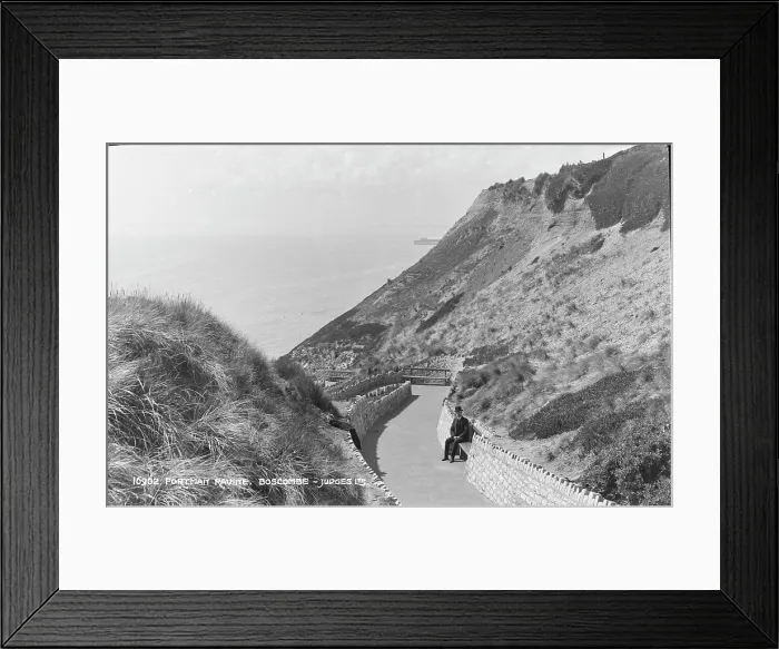 Framed Print : Portman Ravine, Boscombe Framed Print : Portman Ravine, Boscombe
