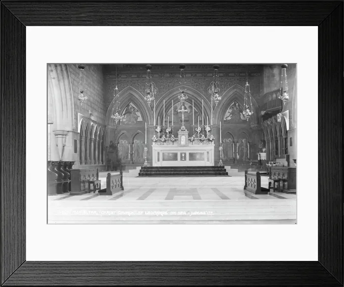 Framed Print : High Altar of Christ Church Framed Print : High Altar of Christ Church