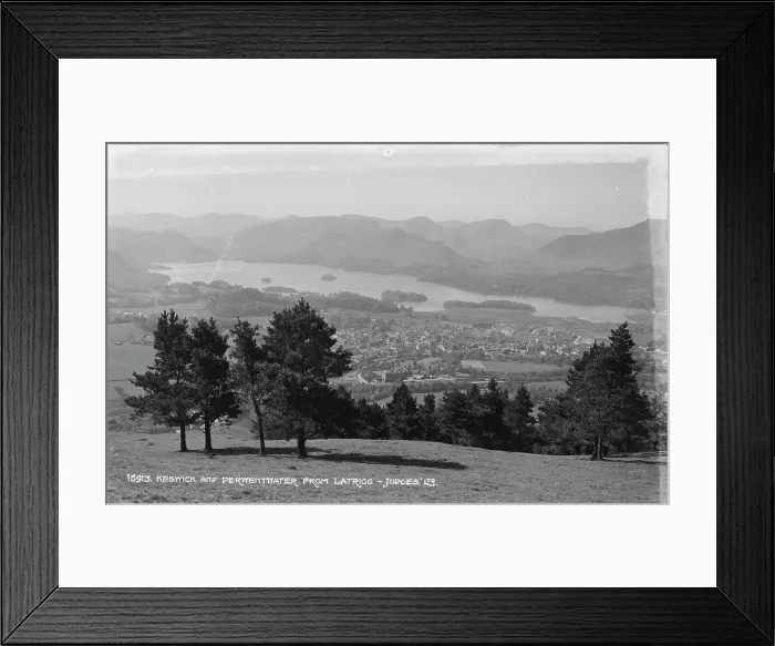 Framed Print : Keswick and Derwentwater from Latrigg Framed Print : Keswick and Derwentwater from Latrigg