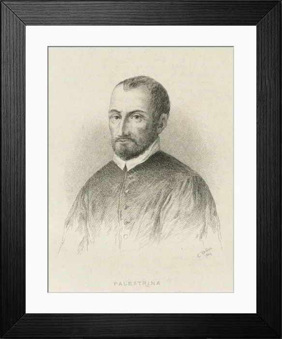 Framed Print : Palestrina, Pierluigi 1526 - 1594 Framed Print : Palestrina, Pierluigi 1526 - 1594