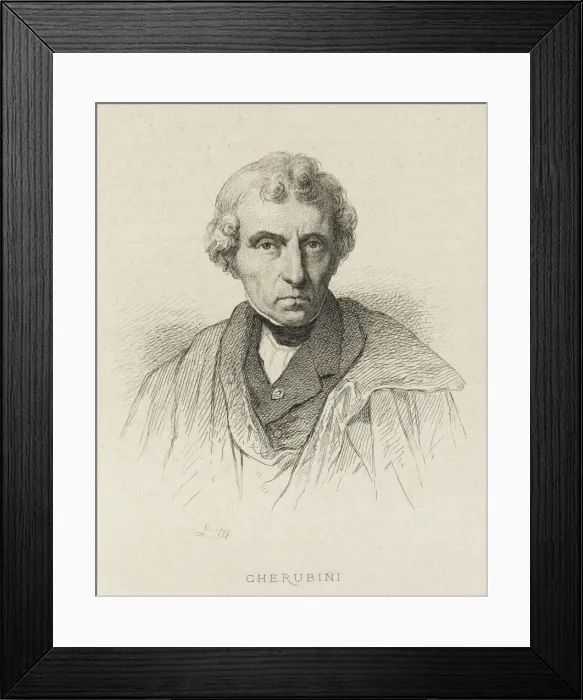 Framed Print : Cherubini, Luigi 1760-1842 Framed Print : Cherubini, Luigi 1760-1842