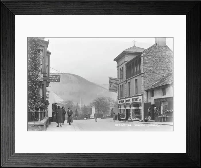 Framed Print : A Historic View of Keswick Framed Print : A Historic View of Keswick