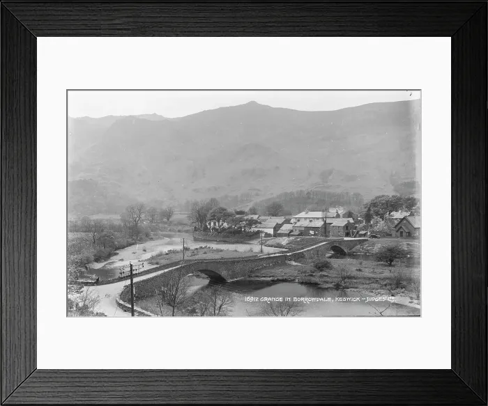 Framed Print : Grange in Borrowdale Framed Print : Grange in Borrowdale