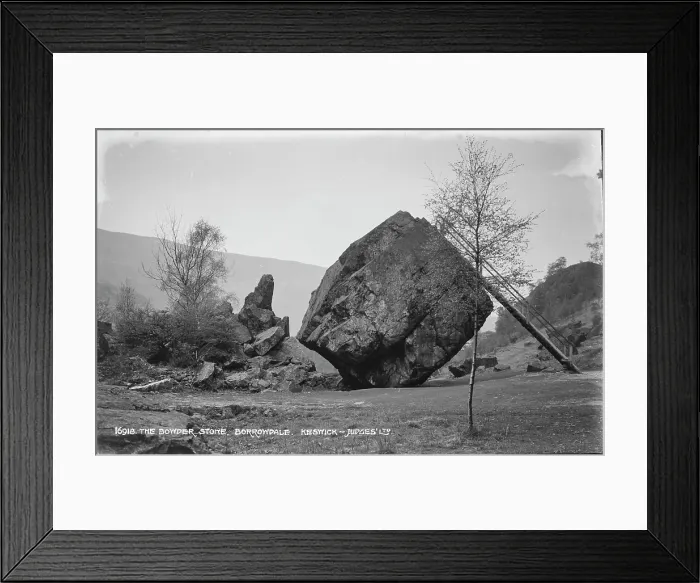 Framed Print : The Boyder Stone Framed Print : The Boyder Stone