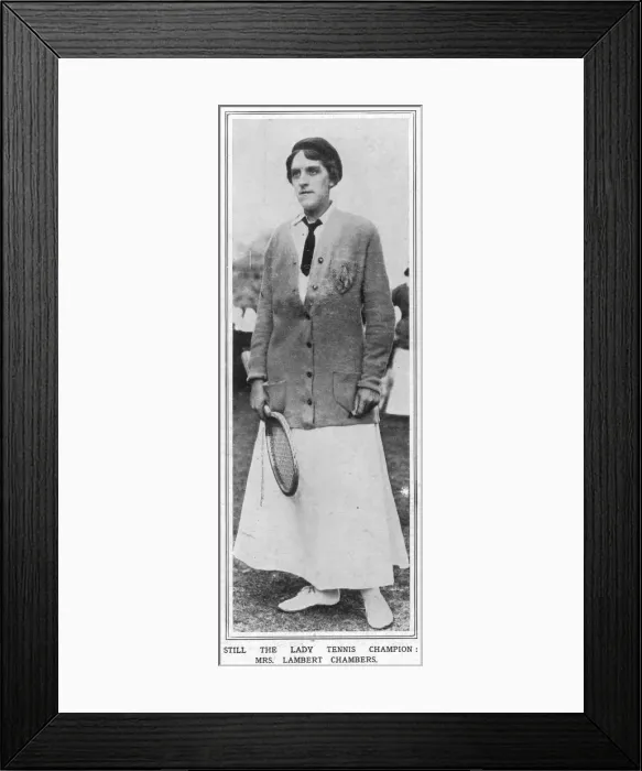 Framed Print : Dorothea Douglass Lambert Chambers Framed Print : Dorothea Douglass Lambert Chambers