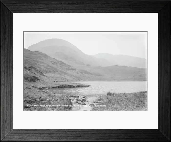 Framed Print : Stye Head Tarn and the Scafell Range Framed Print : Stye Head Tarn and the Scafell Range