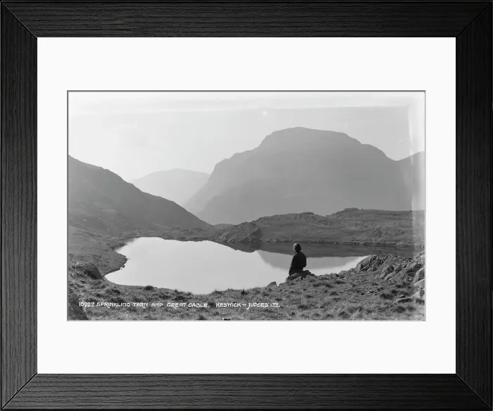 Framed Print : Sprinkling Tarn and Great Gable