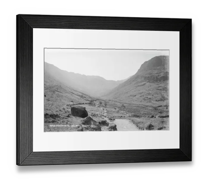 Framed Print : Seathwaite Valley - Judges Lodge Framed Print : Seathwaite Valley - Judges Lodge