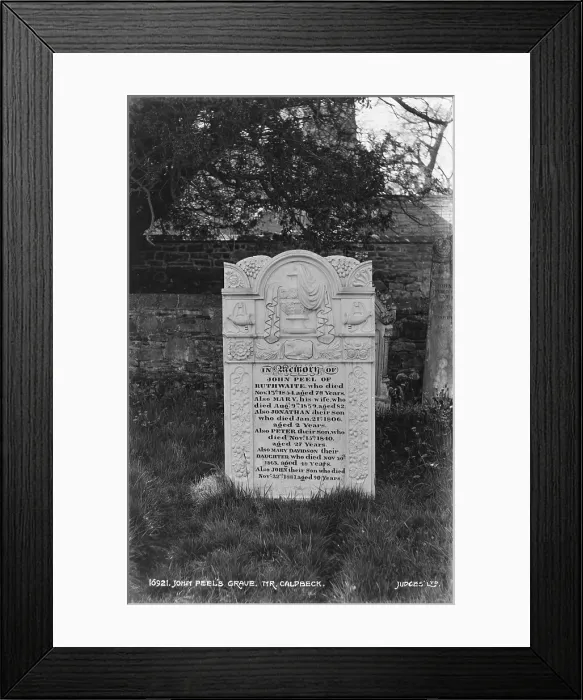 Framed Print : John Peel's Grave Framed Print : John Peel's Grave