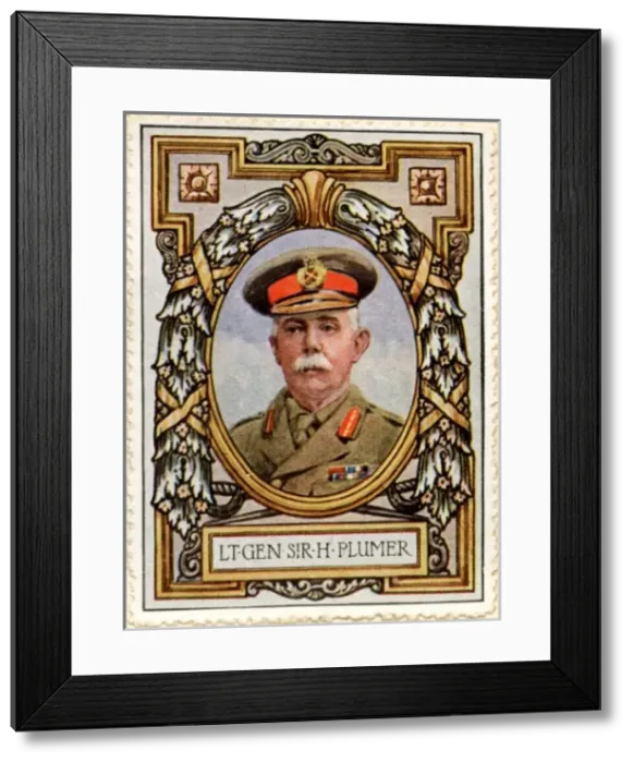 Framed Print : Field Marshal Herbert Plumer / Stamp Framed Print : Field Marshal Herbert Plumer / Stamp