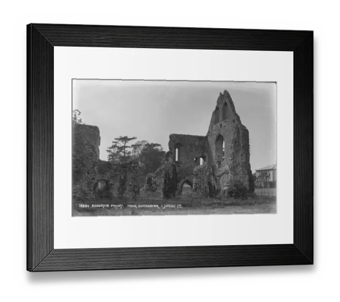 Framed Print : Ruins of Boxgrove Priory Framed Print : Ruins of Boxgrove Priory