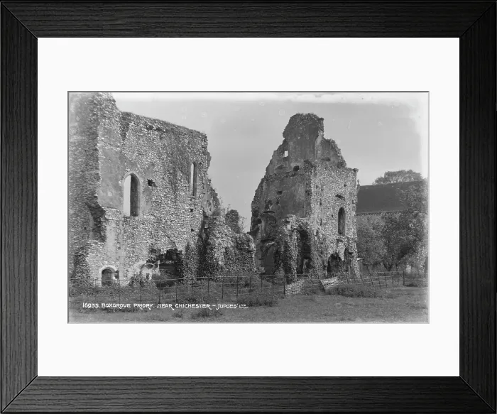Framed Print : Boxgrove Priory Ruins Framed Print : Boxgrove Priory Ruins