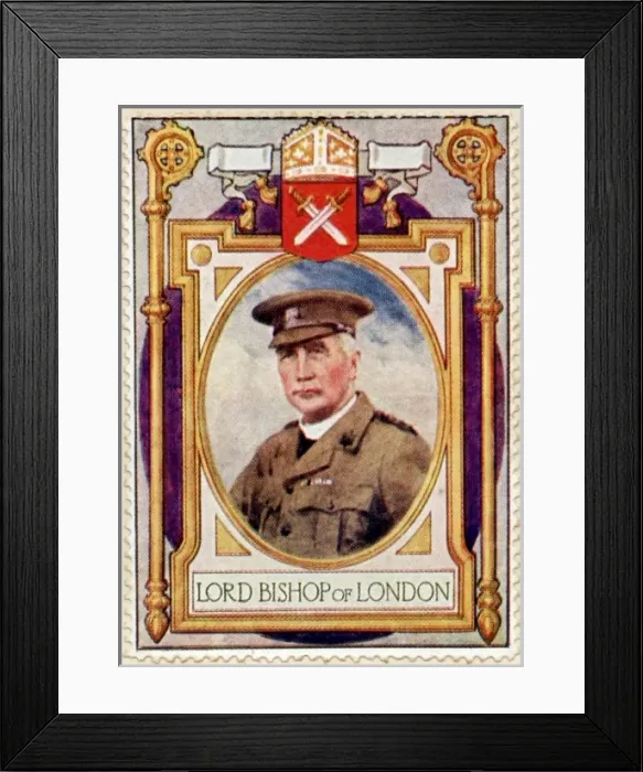 Framed Print : Bishop of London  /  Stamp