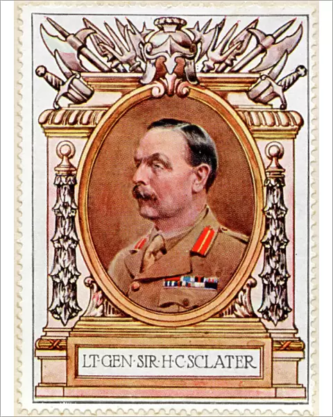 General Sir Henry C. Sclater  /  Stamp