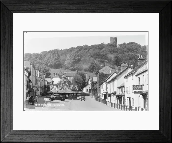 Framed Print : A Glimpse of Dunster Framed Print : A Glimpse of Dunster