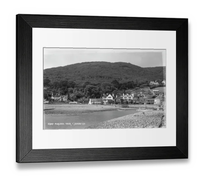 Framed Print : Porlock Weir Framed Print : Porlock Weir