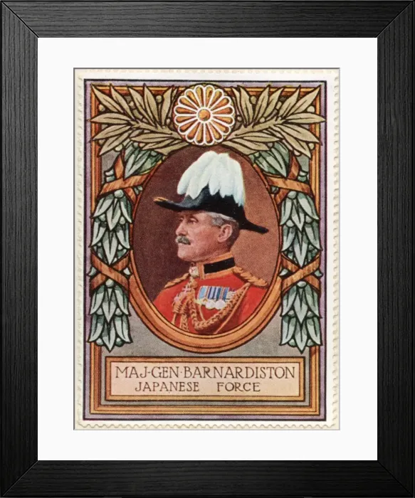 Framed Print : General Barnardiston / Stamp Framed Print : General Barnardiston / Stamp
