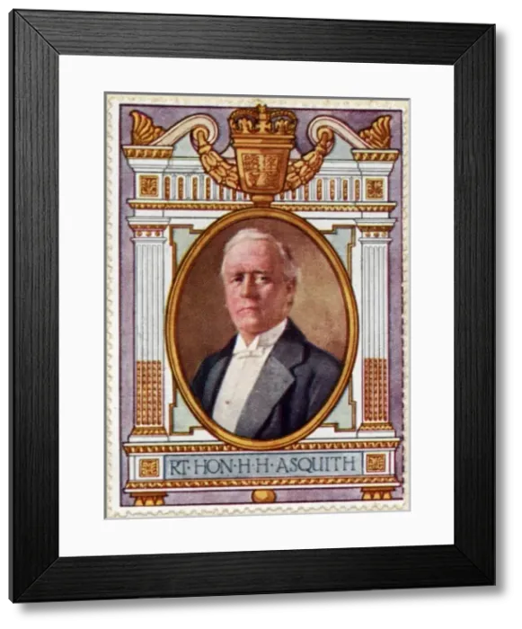 Framed Print : Herbert Henry Asquith / Stamp Framed Print : Herbert Henry Asquith / Stamp