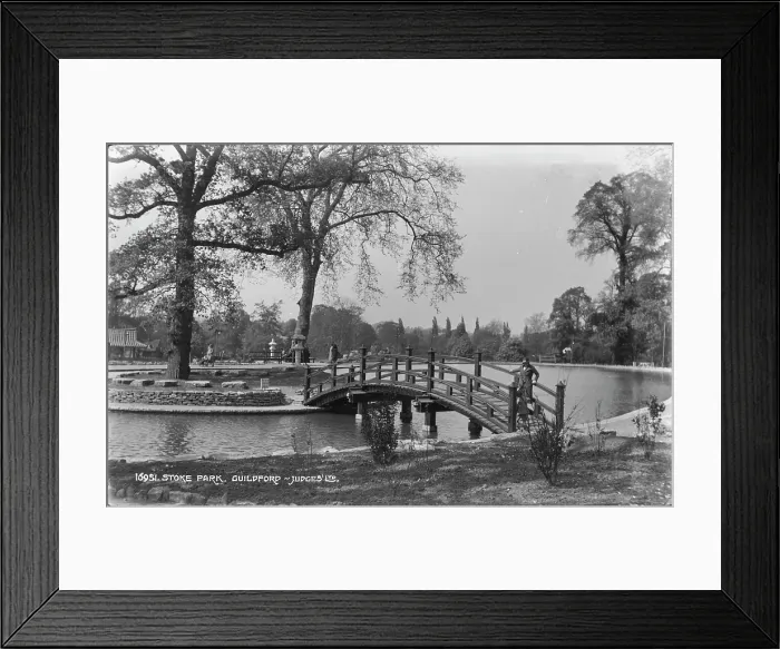 Framed Print : Scenic View of Stoke Park Framed Print : Scenic View of Stoke Park