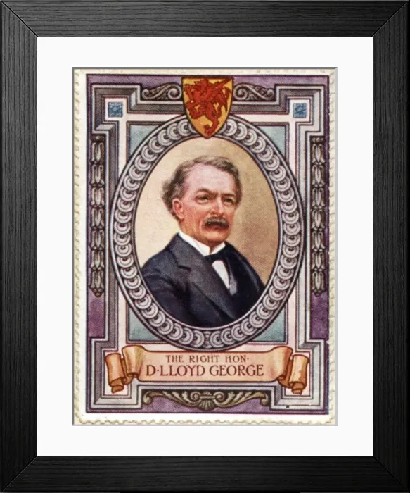 Framed Print : David Lloyd George / Stamp Framed Print : David Lloyd George / Stamp