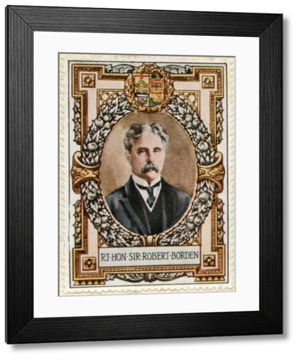 Framed Print : Sir Robert Laird Borden / Stamp Framed Print : Sir Robert Laird Borden / Stamp