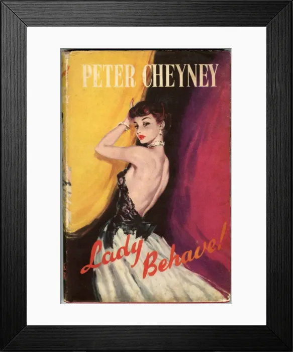 Framed Print : Lady Behave Framed Print : Lady Behave