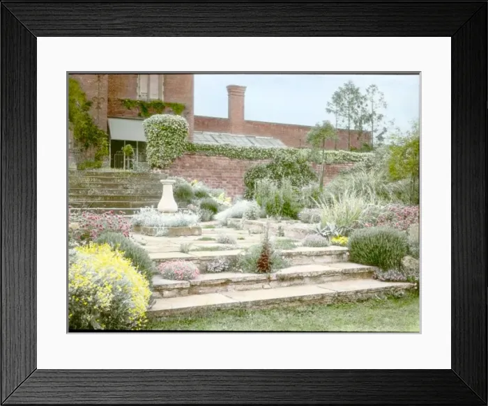 Framed Print : Garden in Cambridgeshire Framed Print : Garden in Cambridgeshire