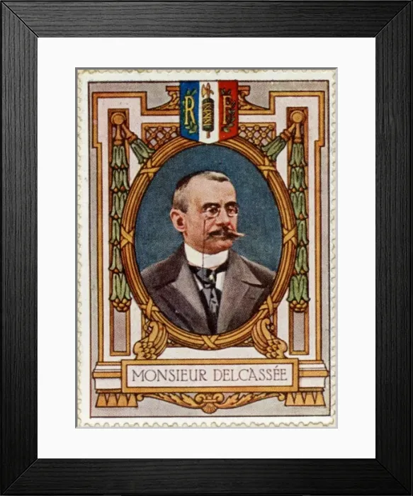 Framed Print : Theophile Delcasse / Stamp Framed Print : Theophile Delcasse / Stamp