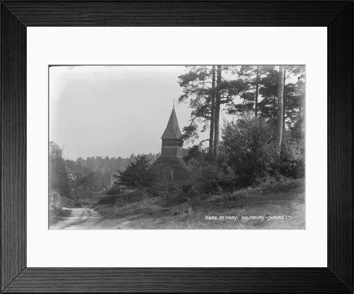 Framed Print : St. Mary Church in Holmbury Framed Print : St. Mary Church in Holmbury