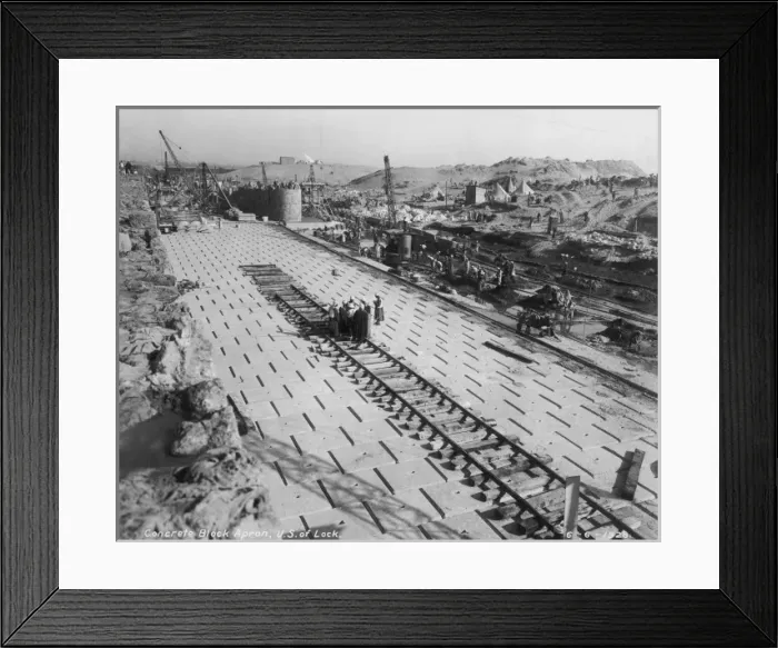 Framed Print : The Nag Hammadi Barrage (Dam) - Egypt Framed Print : The Nag Hammadi Barrage (Dam) - Egypt