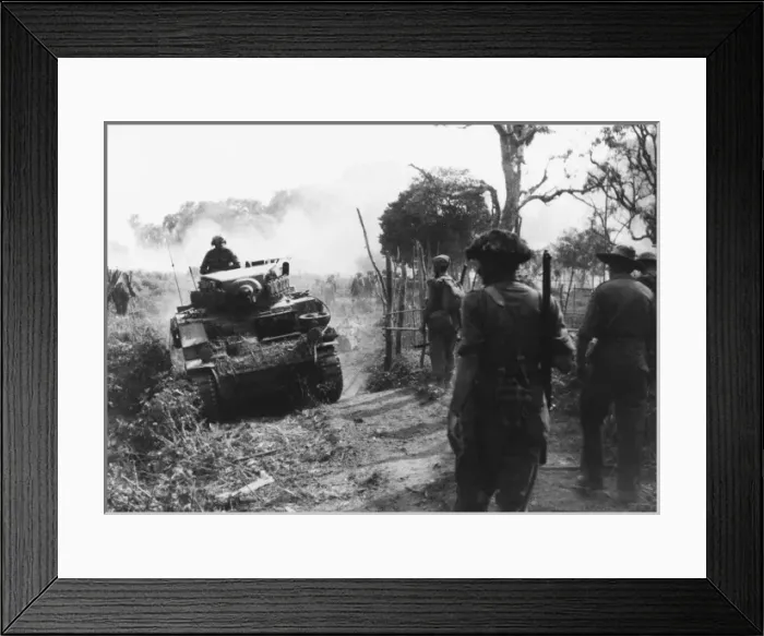 Framed Print : 19th Indian Dagger Division - Burma Framed Print : 19th Indian Dagger Division - Burma