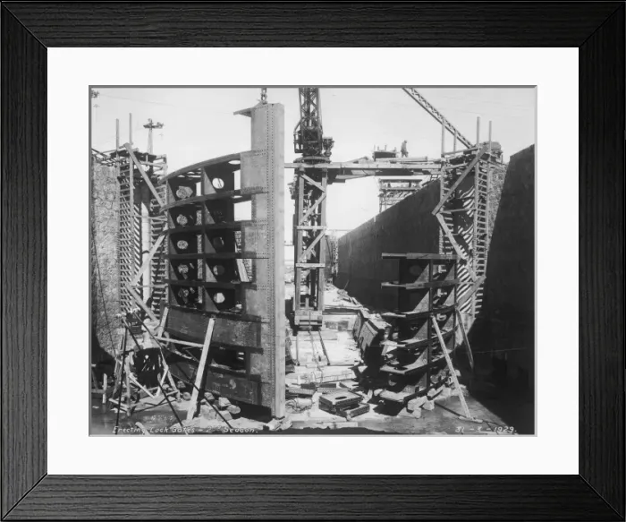 Framed Print : The Nag Hammadi Barrage (Dam) - Egypt Framed Print : The Nag Hammadi Barrage (Dam) - Egypt