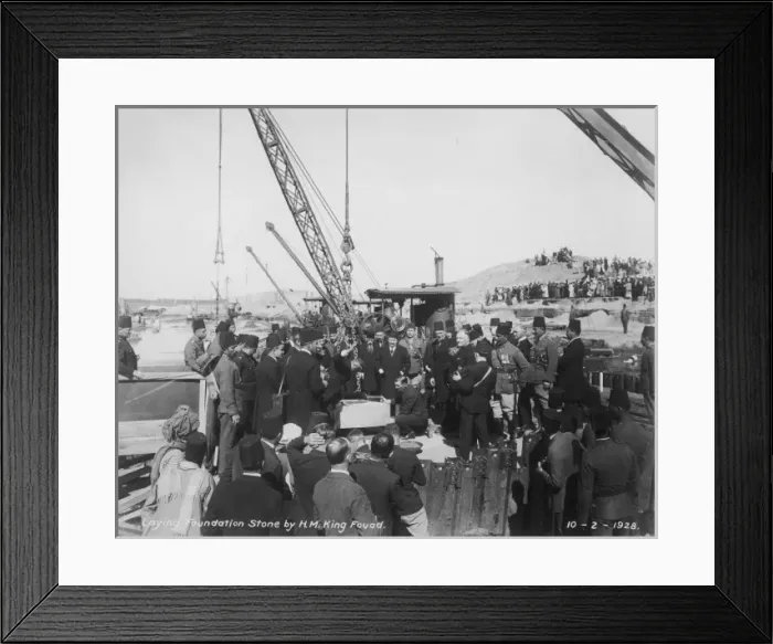 Framed Print : The Nag Hammadi Barrage (Dam) - Egypt Framed Print : The Nag Hammadi Barrage (Dam) - Egypt