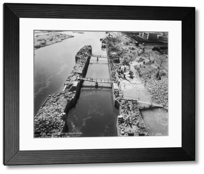 Framed Print : The Nag Hammadi Barrage (Dam) - Egypt Framed Print : The Nag Hammadi Barrage (Dam) - Egypt