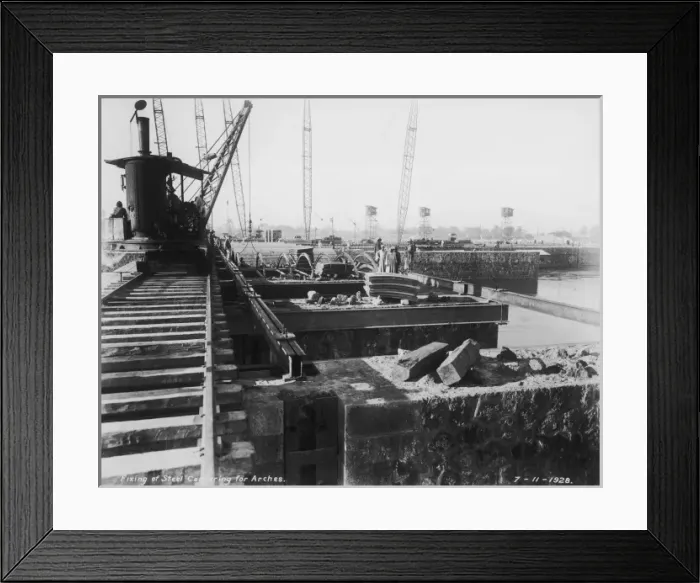 Framed Print : The Nag Hammadi Barrage (Dam) - Egypt Framed Print : The Nag Hammadi Barrage (Dam) - Egypt