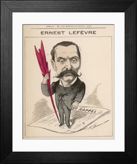 Framed Print : Ernest Lefvre / Demare Framed Print : Ernest Lefvre / Demare
