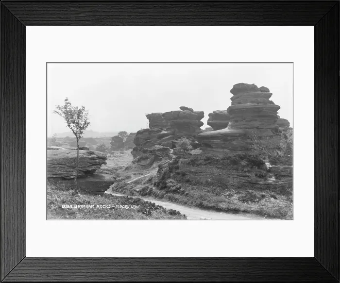 Framed Print : Brimham Rocks Framed Print : Brimham Rocks