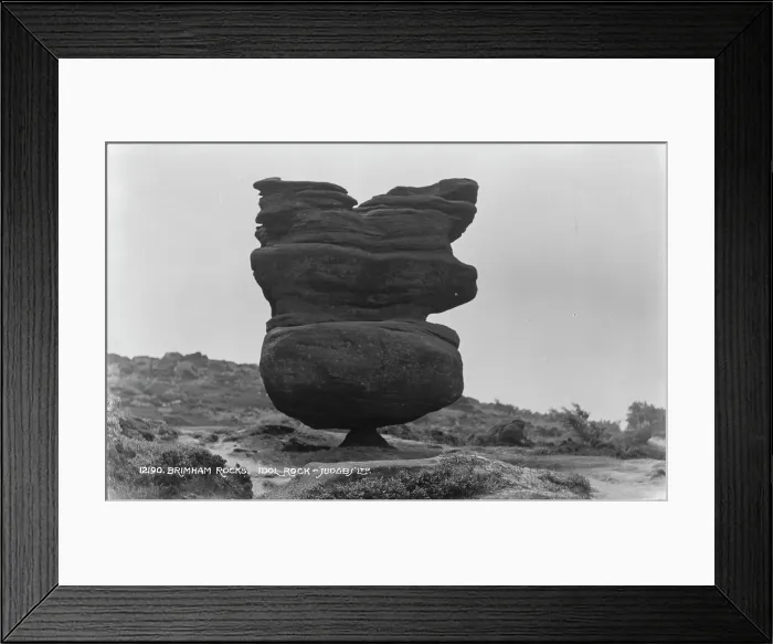 Framed Print : Idol Rock at Brimham Rocks Framed Print : Idol Rock at Brimham Rocks